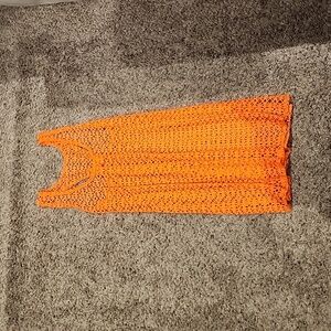 Orange cover up
